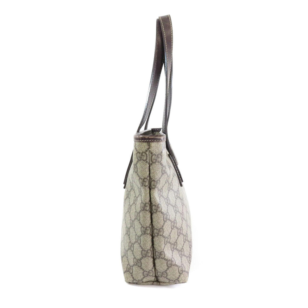 Gucci Bag Supreme Tote Shoulder Brown GG - Picture 3 of 10